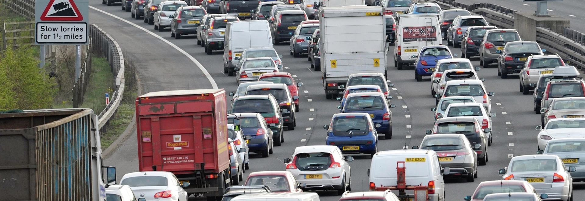 Traffic congestion cost the UK economy £6.9bn in 2019